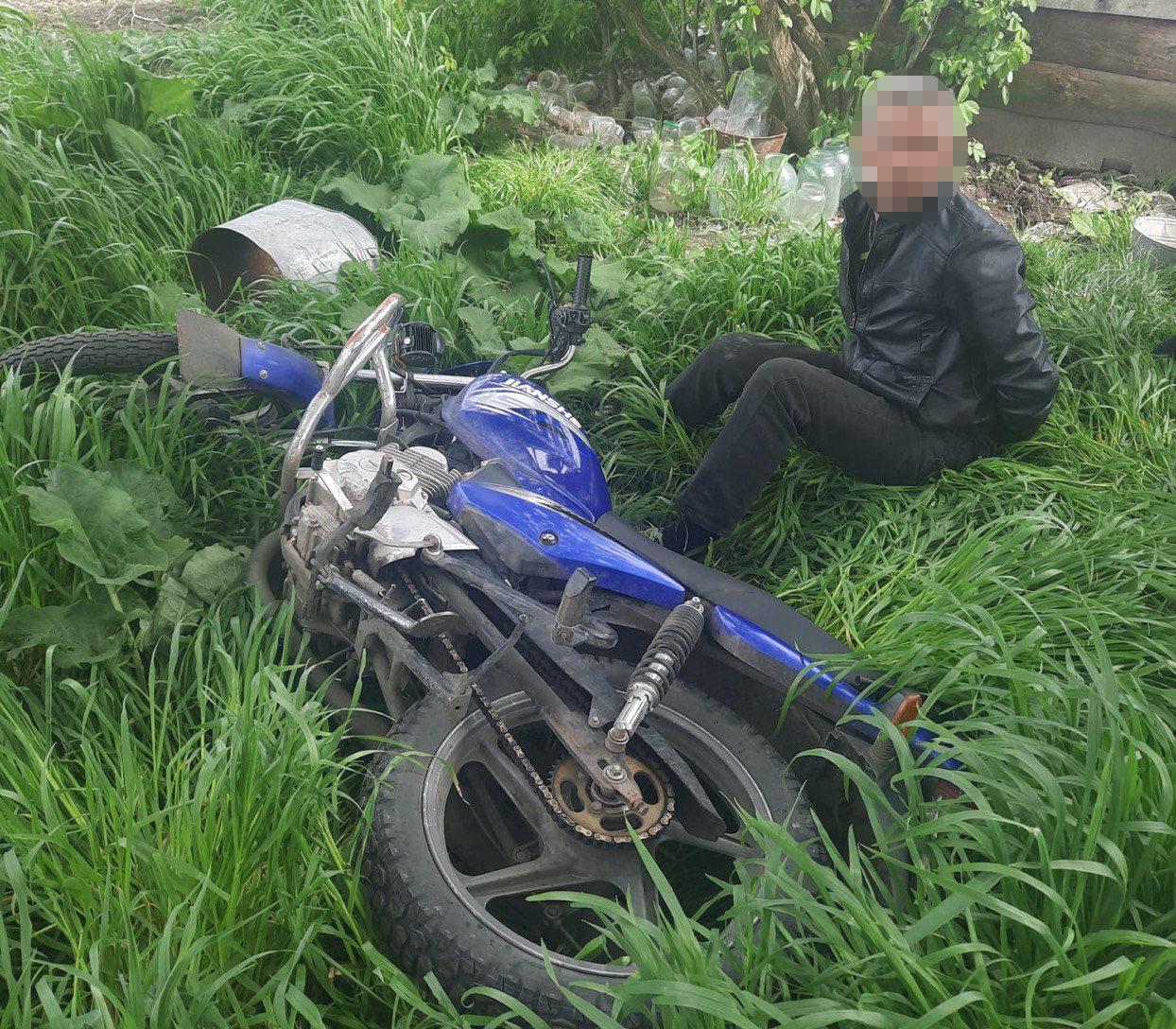 Двічі в одну річку: у Луцькому районі чоловік вдруге вкрав мотоцикл (фото)