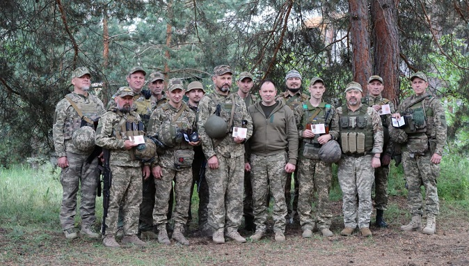 Воїни Ковельського батальйону Волинської бригади ТрО отримали бойові нагороди (фото)