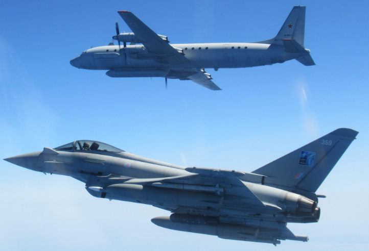 Британські винищувачі перехопили російські літаки біля повітряного простору НАТО
