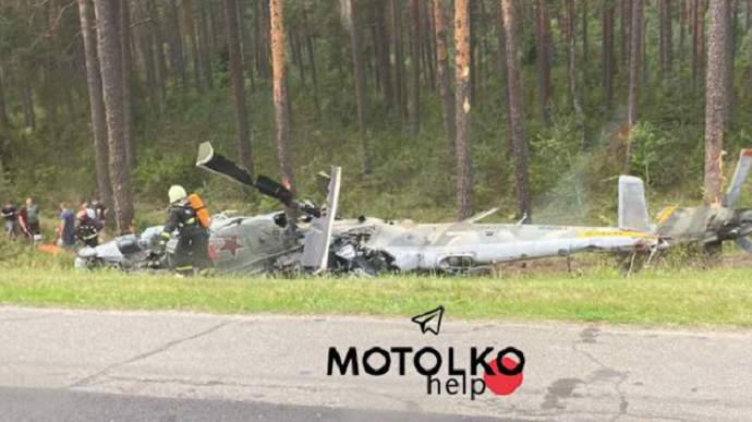 У Білорусі впав російський вертоліт Мі-24, – ЗМІ