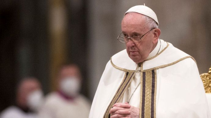 Папа Римський сказав, що війна в Україні може бути «нескінченною»