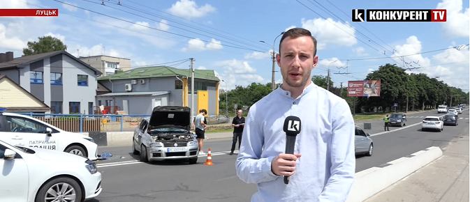 Черепно-мозкова травма та забої: подробиці ДТП на мосту у Луцьку (відео)