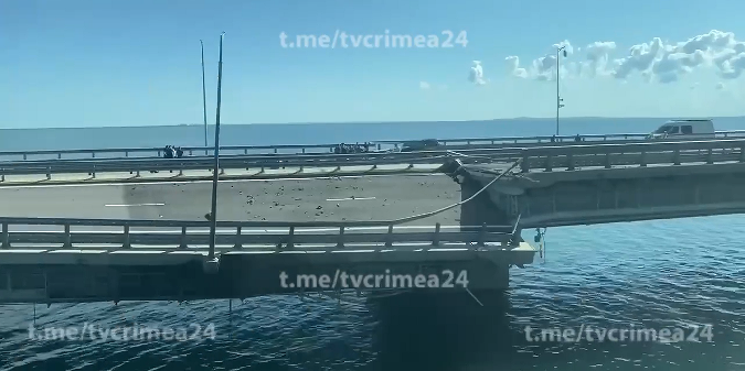 Пошкодження Кримського мосту може бути провокацією з боку РФ, – ОК «Південь»