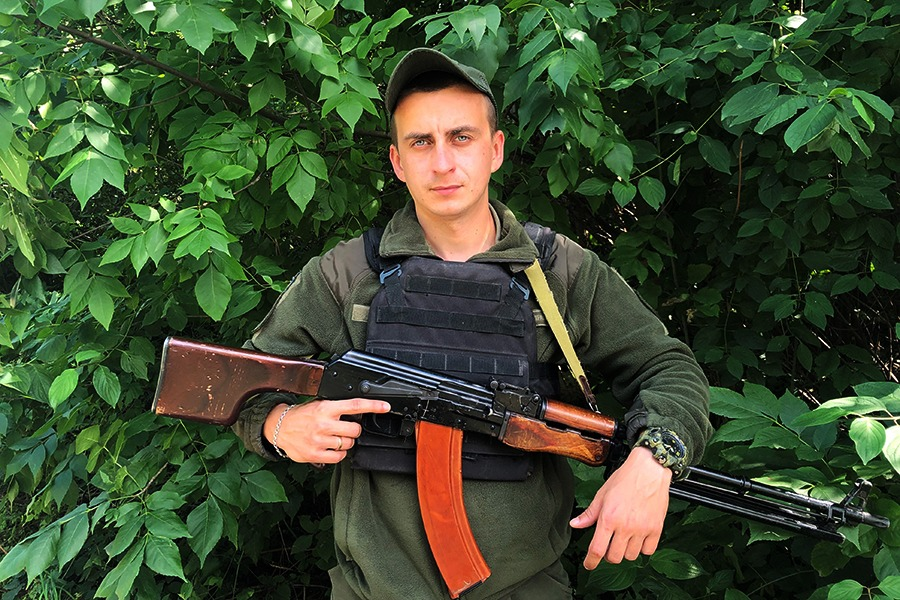 Харків'янин Юрій став луцьким гвардійцем і збирається звільняти схід України