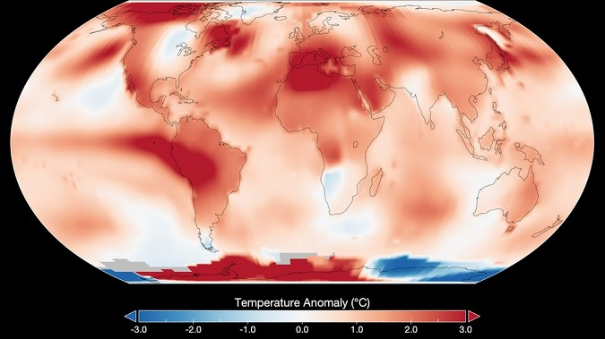 Липень 2023 став найспекотнішим за останні 143 роки, – NASA