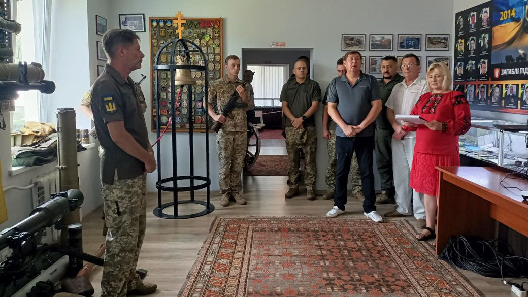 У Луцьку в музеї військової техніки відкрили експозицію, присвячену 100-ій Волинській бригаді ТРО