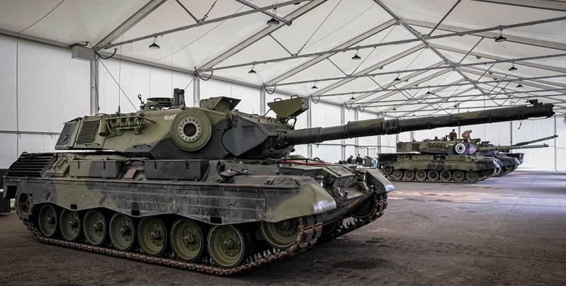 Данія поставила Україні перші 10 танків Leopard 1A5