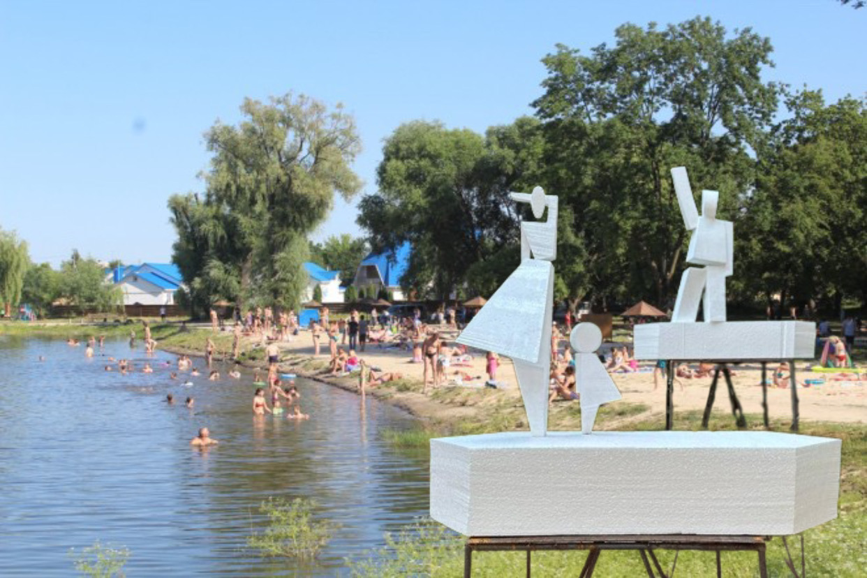 У Луцьку на березі Стиру встановлять скульптуру для військових (фото)