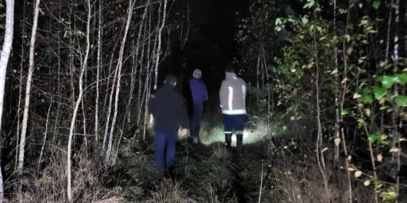 На Волині пів ночі шукали чоловіка, який заблукав у лісі (фото)