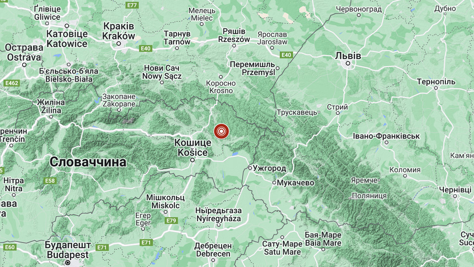 На Закарпатті стався землетрус, поштовхи відчули й у Львові