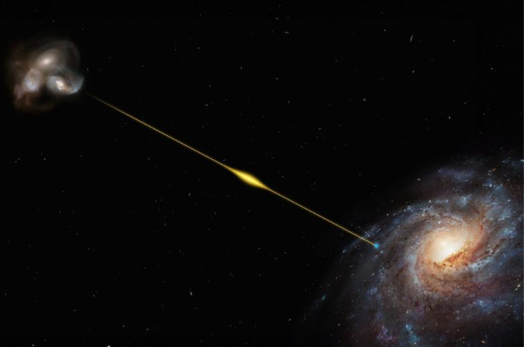 Астрономи зафіксували спалах радіохвиль віком 8 млрд років