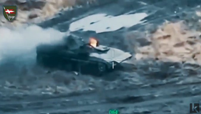 Воїни «князівської» бригади знищили три БМП-2 росіян (відео)