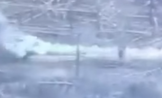 Луцькі тероборонівці знищили за допомогою дронів дві російські «буханки» (відео)