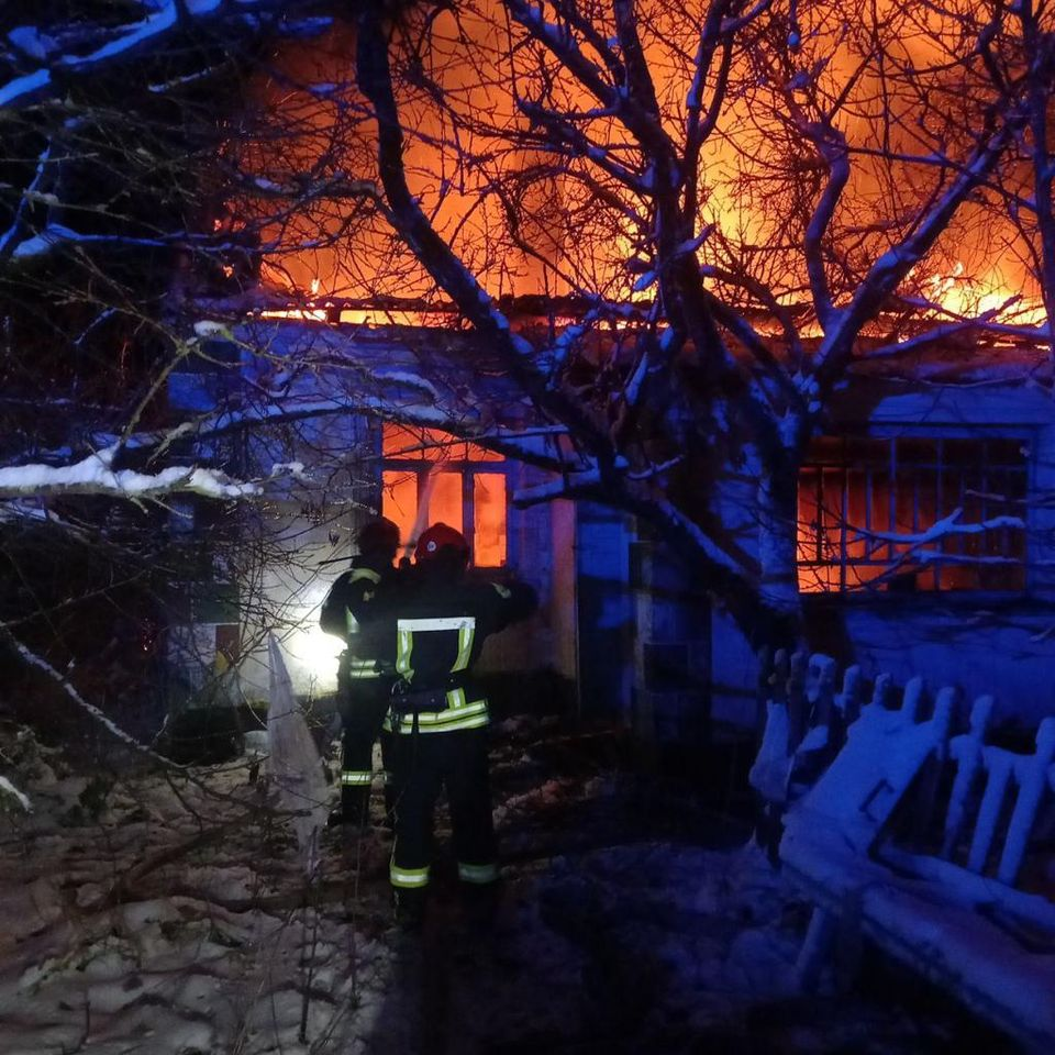 На Ковельщині під час пожежі загинув чоловік (фото)
