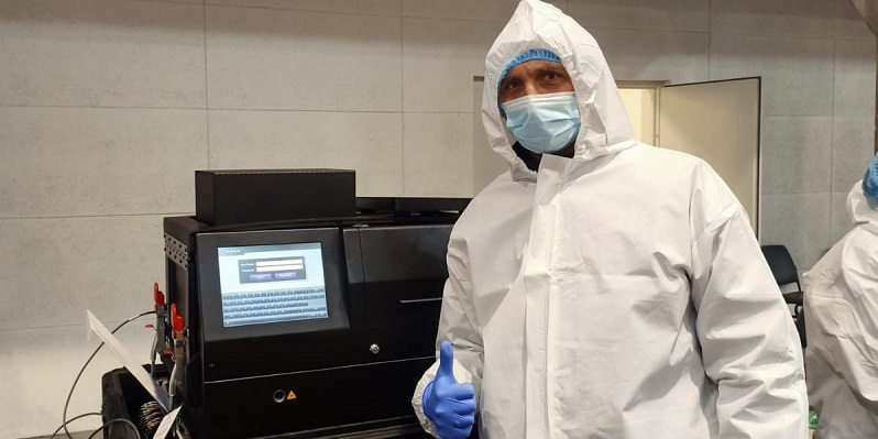 Волинські криміналісти отримали лабораторію для експрес-аналізу ДНК (фото)
