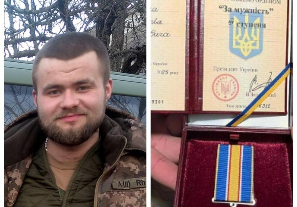 Штурмував Кліщіївку: десантник з Волині отримав орден «За мужність»
