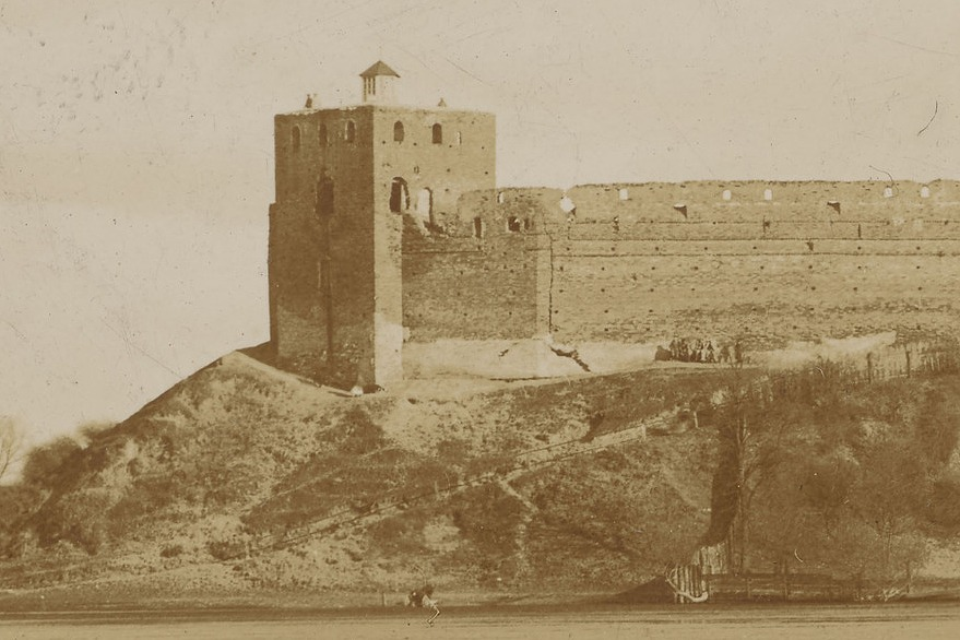 Яким був Луцький замок наприкінці ХІХ століття