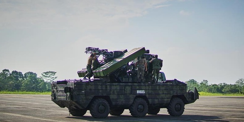 Зенітний комплекс «Оса-АКМ» збройних сил Еквадору.