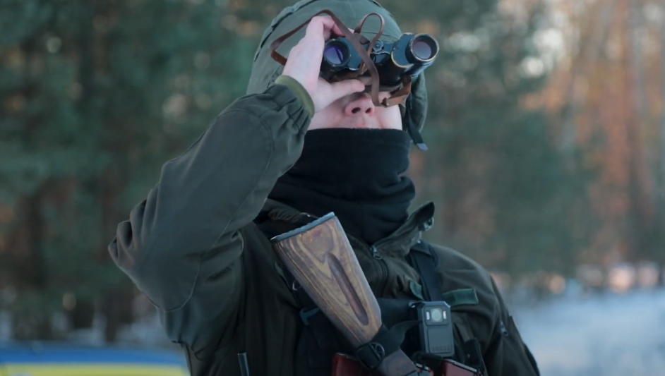 Луцькі нацгвардійці тренуються захищати українське небо (відео)