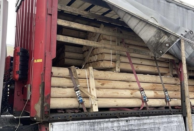 Через «Ягодин» не пропустили майже 20 тонн деревини: що сталося (фото)