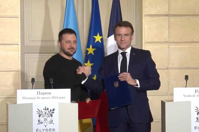 Україна та Франція підписали угоду про «гарантії безпеки», – Макрон