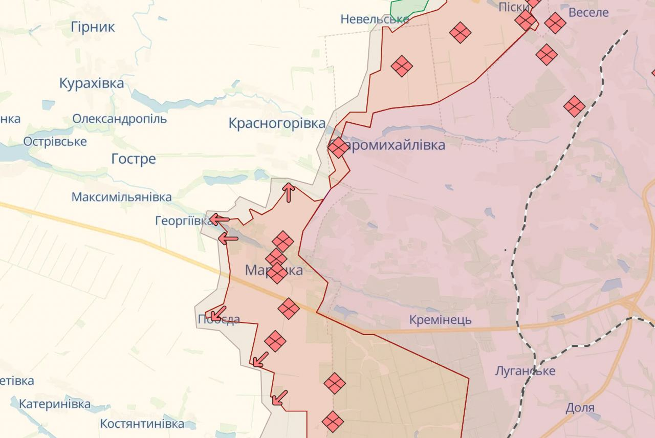 Третя штурмова бригада вибила окупантів з Красногорівки на Донеччині