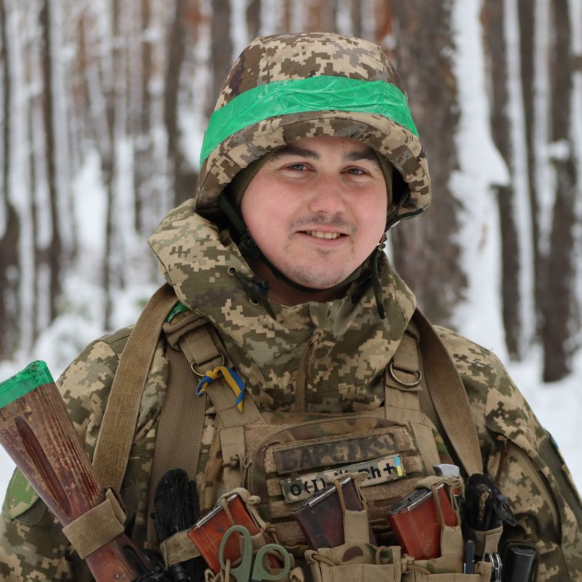 Вдома чекає велика родина: у Волинській ТРО служить солдат Микола на псевдо «Барсік»
