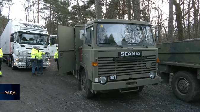 Допомога зі Швеції: з Волині відправили спецавтомобілі для відновлення Херсонщини і на потреби ЗСУ