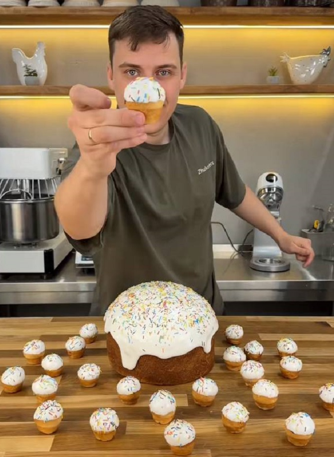 Блогер-пекар з Волині поділився простим рецептом смачної паски (відео)