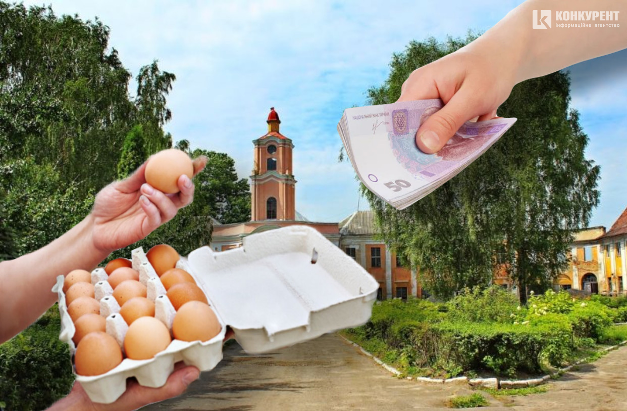 Олицька селищна рада планує закупити курячі яйця по 50 гривень за штуку